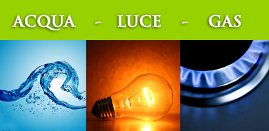 allacci acqua luce gas